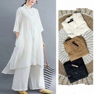 DAILY SET WANITA KATUN RAYON / SETELAN WANITA HAMIL MENYUSUI