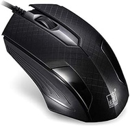 Wired Mouse Portable 129 USB Universal Wired Optical Gaming Mouse with Counter Weight, Length: 1.3m(Black) (Color : Black)