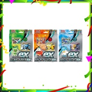 3-pack set: Pokémon Trading Card Game Scarlet & Violet Starter Set ex (Fuecoco & Duraludon ex • Quax