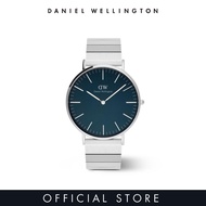 [2 years warranty] Daniel Wellington Classic 40mm Sterling Piano Silver Brushed Arctic - Men Watch s