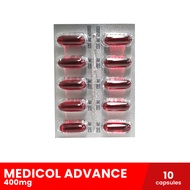 MEDICOL Advance 400mg x 10 tablets (For Pain Relief & Fever) health supplements, vitamins, personal 