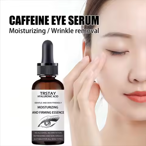 West&Month caffeine eye oil fades fine lines crow's feet eye lines to remove eye bags and dark circl