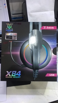 Nubwo X84 Gaming Headset หูฟังเกมมิ่ง 7.1 ไฟ LED สเปกตรัม