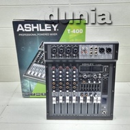 Power Mixer Ashley T400 Original 4 Channel Bluetooth - USB Murah