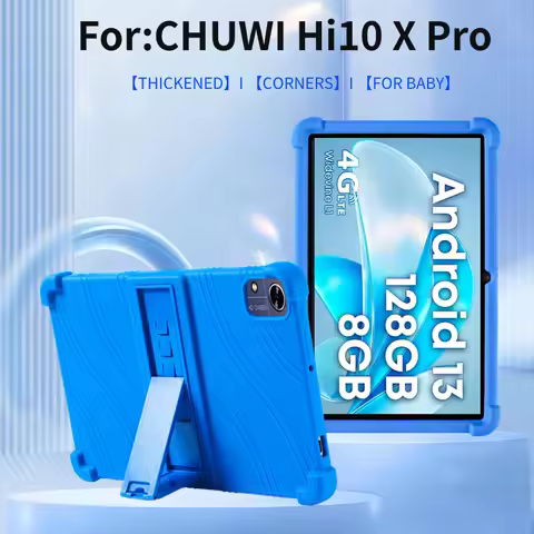 Case for CHUWI Hi10 X Pro Tablet Silicone Drop Protective Case Quad Corner Thickened Protective Slee