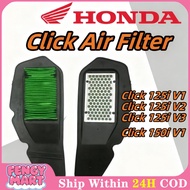 HONDA Click Air Filter Comp Air Cleaner Element Comp High Air Flow Click 125i v1 v2 v3 & 150i V1