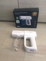 全新 手提 移動 充電式 納米 消毒噴霧機 噴濕機 消毒 噴霧槍 nano mobile rechargeable automatic spray gun