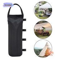 FANSIN 1/4Pcs Garden Gazebo Foot Leg, Canopy with Handle Tent Sandbag, Durable Black Weights Sand Bag Camping