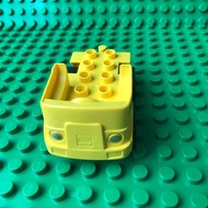Second-Hand Authentic Lego Duplo Yellow Cargo Car Separate Wheels Can Be Assembled