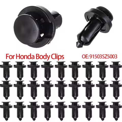 50Pcs Car Engine Cowl Rivet Grill Body Clip Lining Side Skirt Trim Clips 91503-SZ3-003 For Honda FR-