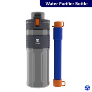 Hisoit Water Purifier Bottle 500ml BPA Free