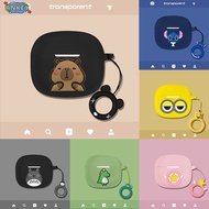 for Huawei FreeClip 2 Pufferfish pattern Case Protective Earphone Cover Ring Anti-fall Soft Silicone