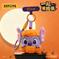 52TOYS Stitch Let's Trick or Treat Plush Mobile Phone Strap Mystery Box Stitch Trendy Toy Gift Penda