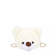 TAS SELEMPANG BONEKA KEPALA TEDDY BEAR / TAS VIRAL / TAS BONEKA VIRAL 2022 TERBARU