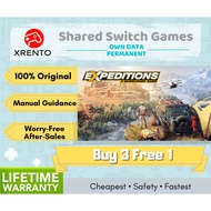 ⚡Buy 3 Free 1⚡Nintendo Switch Games Expeditions A MudRunner Car Murah Digital Download Own Data Esho