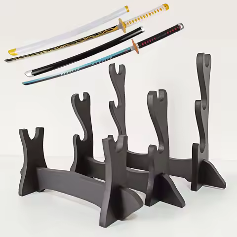 Stand Katana Storage Shelves Wooden Sword Rack Floor Sabre Holder Support Display Japanese Katana We