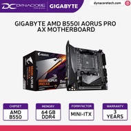 GIGABYTE B550I AORUS PRO AX Mini-ITX AORUS B550-I AMD Motherboard | B550 I AORUS PRO AX