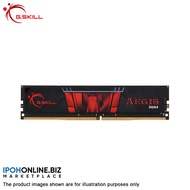 G.SKILL Aegis 8GB 288-Pin DDR4 2400 PC4 19200 Desktop Gaming RAM F4-2400C15S-8GIS