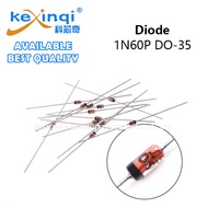 (50pcs)1N60 1N60P DO-35 Schottky Germanium Diode TV Radio FM Detection IN60 IN60P