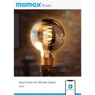 現貨發售⭐️ MOMAX Smart Classic 智能 Wi-Fi LED 復古燈泡 (球體) E27 智能燈泡 IB3SY (香港行貨)  全新Brand New