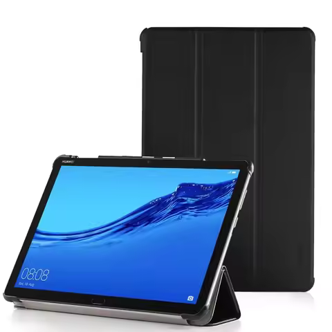 For Funda Huawei MediaPad M3 Lite 10 Case Smart BAH-W09 BAH-L09 BAH-AL00 10.1" Tablet PC Tri-Folding