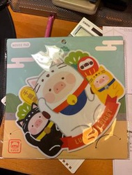 全新Lulu豬 招財貓 mousepad