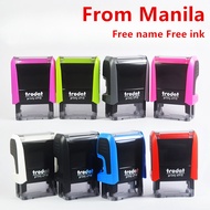 (25 Letters Per Line) TRODAT 4910 Personalized Self Inking Stamp Customized NO Signature 0926