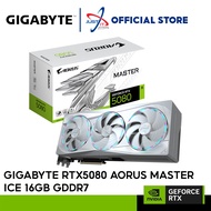 GIGABYTE GeForce RTX 5080 AORUS MASTER ICE 16GB GDDR7 GRAPHICS CARD ( GV-N5080AORUSM ICE-16G )