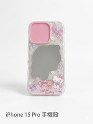（包平郵）  Hello Kitty iPhone 15 Pro 鏡 手機殼 手機套 機殼 機殻 機套 電話殼 電話套 case iPhone case