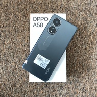 Oppo A58 6/128GB Resmi Seken Black