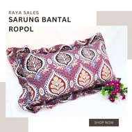 Sarung bantal pillow case patchwork 100% cotton 2 layer Beropol