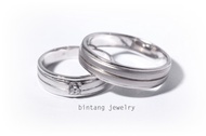 Cincin kawin emas putih 32 / cincin couple / wedding ring