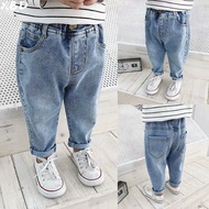 Korean Spring Casual 3-8 Year Old Baby Boy Kids Jeans