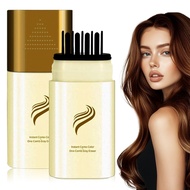 2-in-1 Hair Colour Stick & Comb, Grey Hair Cover for Women and Men, Natural Roots Colour, Waterproof