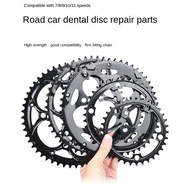 Road Bicycle Crankset 53 50 39 34T Gear Universal Bicycle BCD130 110 Disc Repair Parts-beettercar