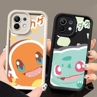 Cute Charmander Bulbasaur Squirtle Phone Case For Xiaomi 17 Pro 15 Utra 13T 14T 15T Pro POCO M7 M6 5