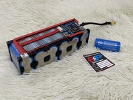 แบตลิเธียมฟอตเฟต lifepo4 รุ่นMpower หัวเรียบ 6S2P 19-21V 12000mAh +Active balance 1.5A