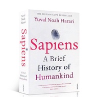 【TH Ready Stock หนังสือภาษาอังกฤษ】หนังสือ เซเปียนส์ ประวัติย่อมนุษยชาติ : Sapiens A Brief History of Humankind English Book Reading Gift