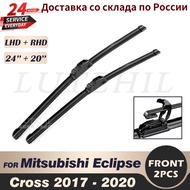 Wiper Front Hybrid Wiper Blades For Mitsubishi Eclipse Cross 2017 2018 2019 Windshield Windscreen Fr