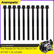 Engine Parts Cylinder Head Bolt Set Fit 1.7 L For Honda Civic EX HX D17A2 D17A6 D17A1 D17A7 1.7L L4 