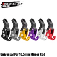 Big sale Universal 10.5mm Side Mirror Mount Rod Luggage Hook Bag Hanger Cargo Claw Grip For BMW C400