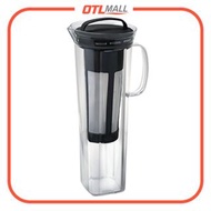 HARIO | Tritan冷泡咖啡壺Rise 2025新款 (840ml, 黑色) Cold Brew Coffee Pitcher RISE CBR-12-B【平行進口】