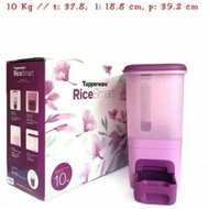 Tupperware Rice Smart (Purple) Tupperware Rice Dispenser | Tempat Menyimpan Beras/Gandum | Tempat Le