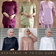 Inner Manset Blouse Size 5XL 4XL 3XL XXL XL LMS JUMBO / BIG SIZE Inner Baju Lengan Panjang Blouse Mu
