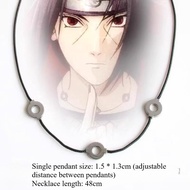 Anime NARUTO Uchiha Itachi Three Ring Necklace Ring Halloween Fashion Man Woman Cosplay Accessory Gi