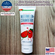 Schmidts® ยาสีฟัน สำหรับเด็ก ป้องกันฟันผุด้วยสารสกัดจากธรรมชาติ Kids Tooth + Mouth Paste Watermelon+
