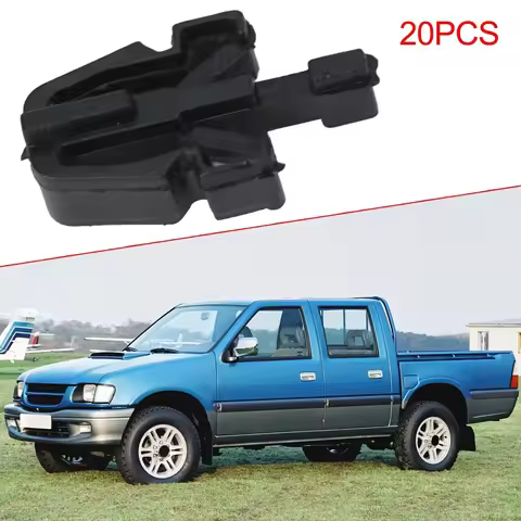 Replacement 20 Pcs Front Grille Clip for Holden Rodeo and For Isuzu Pickup KB TF D Max in Black Nylo