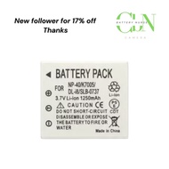 Camera Battery For Fuji NP40/S004E/BCB7/KLIC-7005/ K7005/DL-I8/SLB-0737 & Fuji FNP-40 np40 s004 LCD 