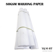 80GSM Mahjong Paper 50S' Kertas Mahjong/ Kertas Putih