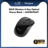 Targus W610 Wireless 4-Key Optical Mouse Black - (AMW610AP)